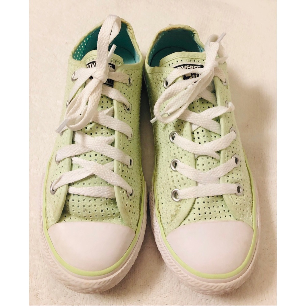 Converse Jr. All Stars perforated pistachio